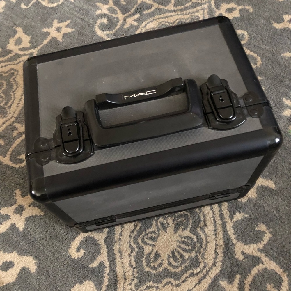 MAC makeup train case